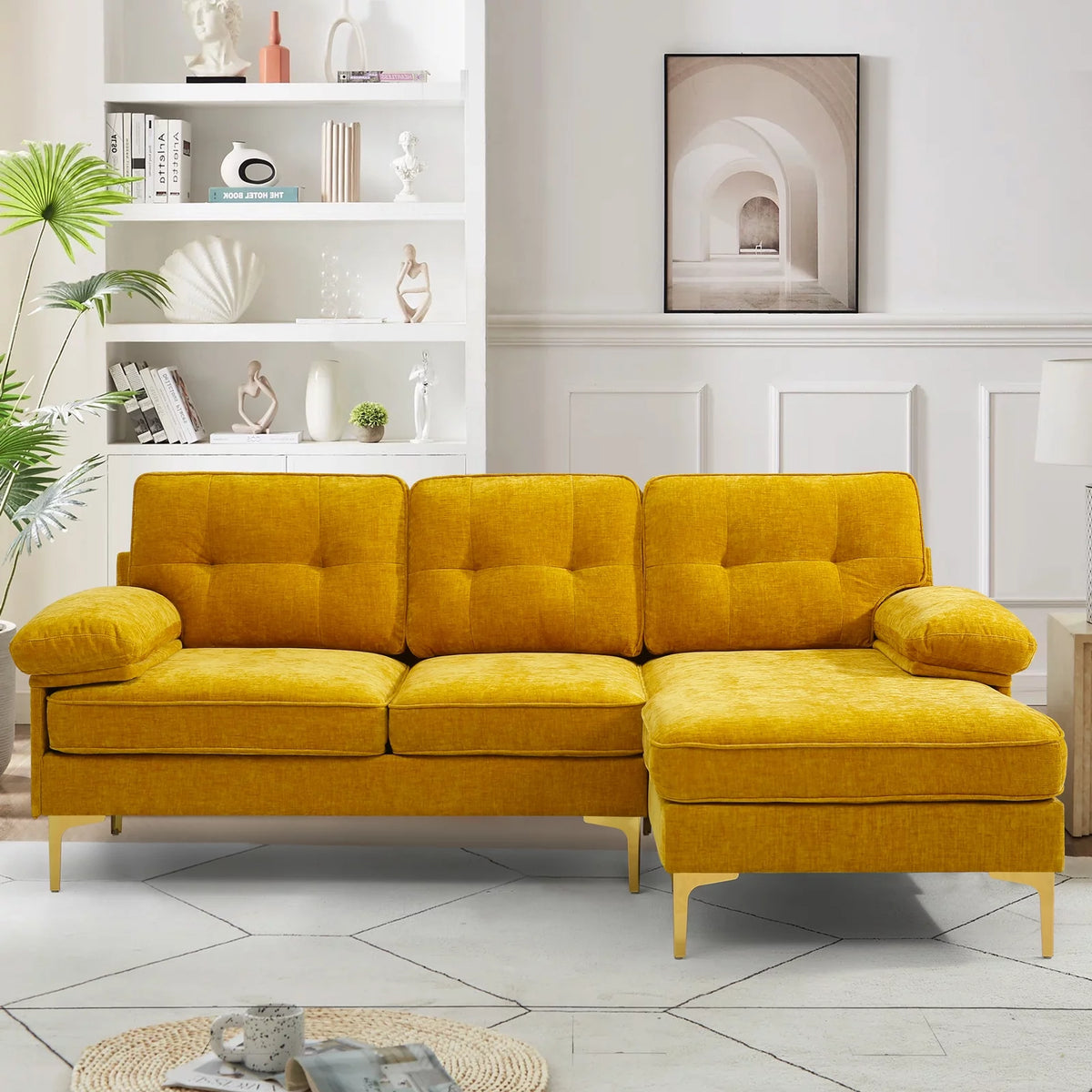 3-Piece Modular Sectional L-Shaped Sofa G6178