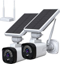 Wireless WiFi Security Camera System with 2 1080P Cameras and Base Station N366