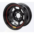 Black 15x8 D-Hole Wheel K58912