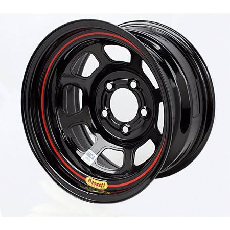 Black 15x8 D-Hole Wheel K58912
