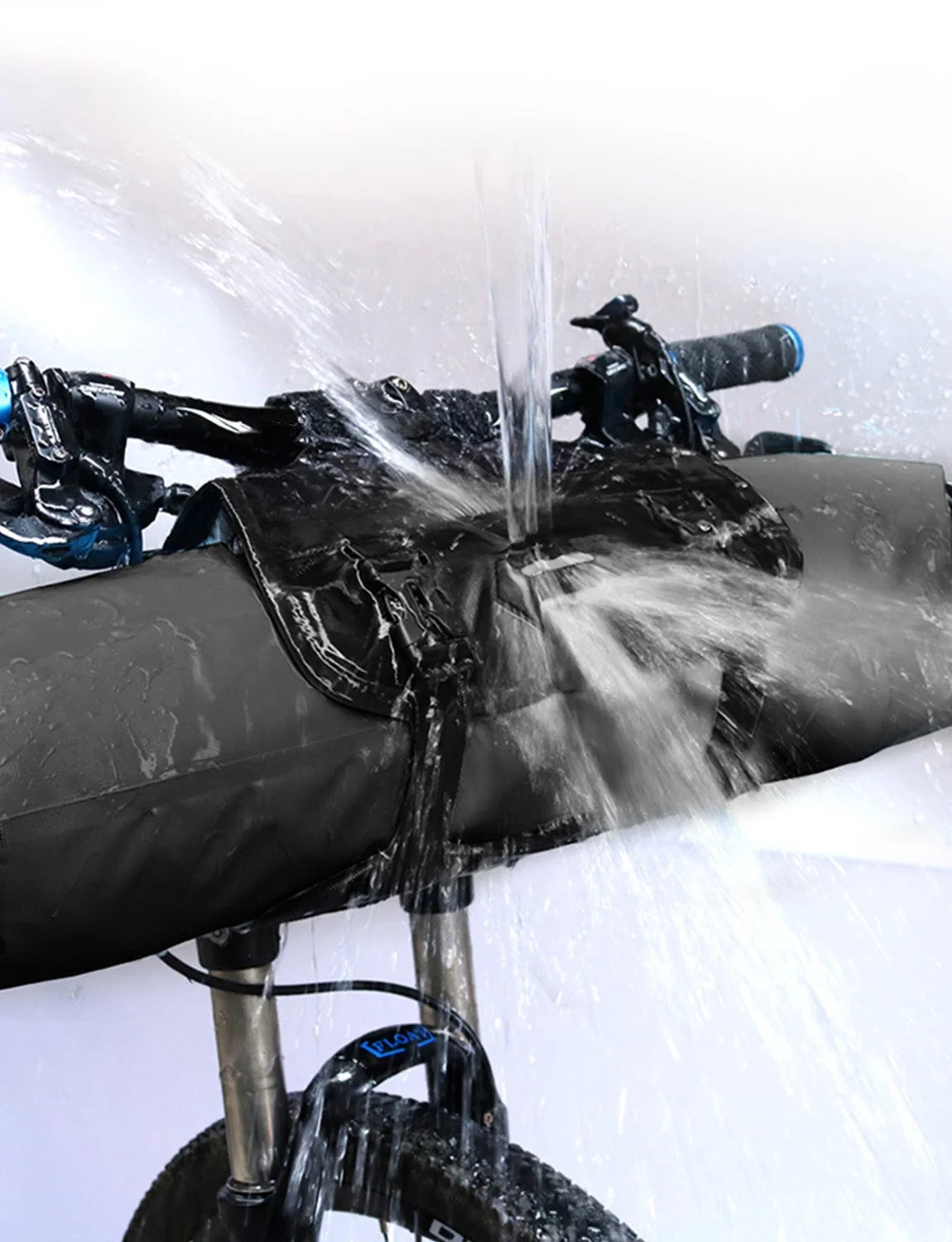 Waterproof Bike Handlebar Bag with Detachable Dry Pack (3-7L) N8501