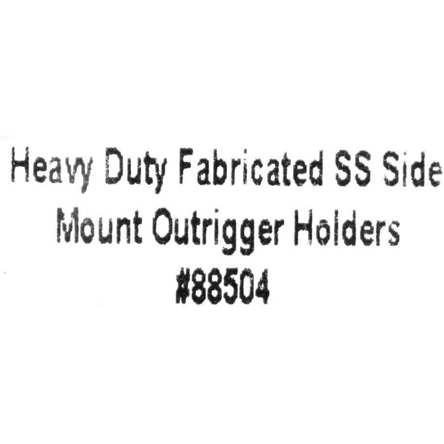 Side Mount Outrigger Holders 304 S.S. Pair C39441