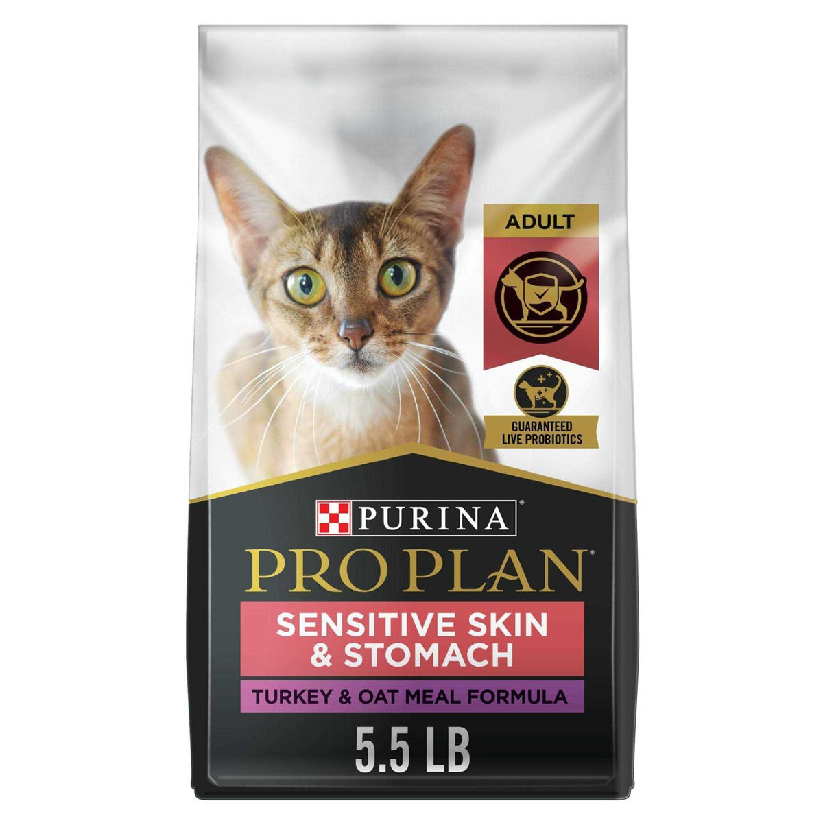 Probiotics Sensitive Skin & Stomach Natural Dry Cat Food H618