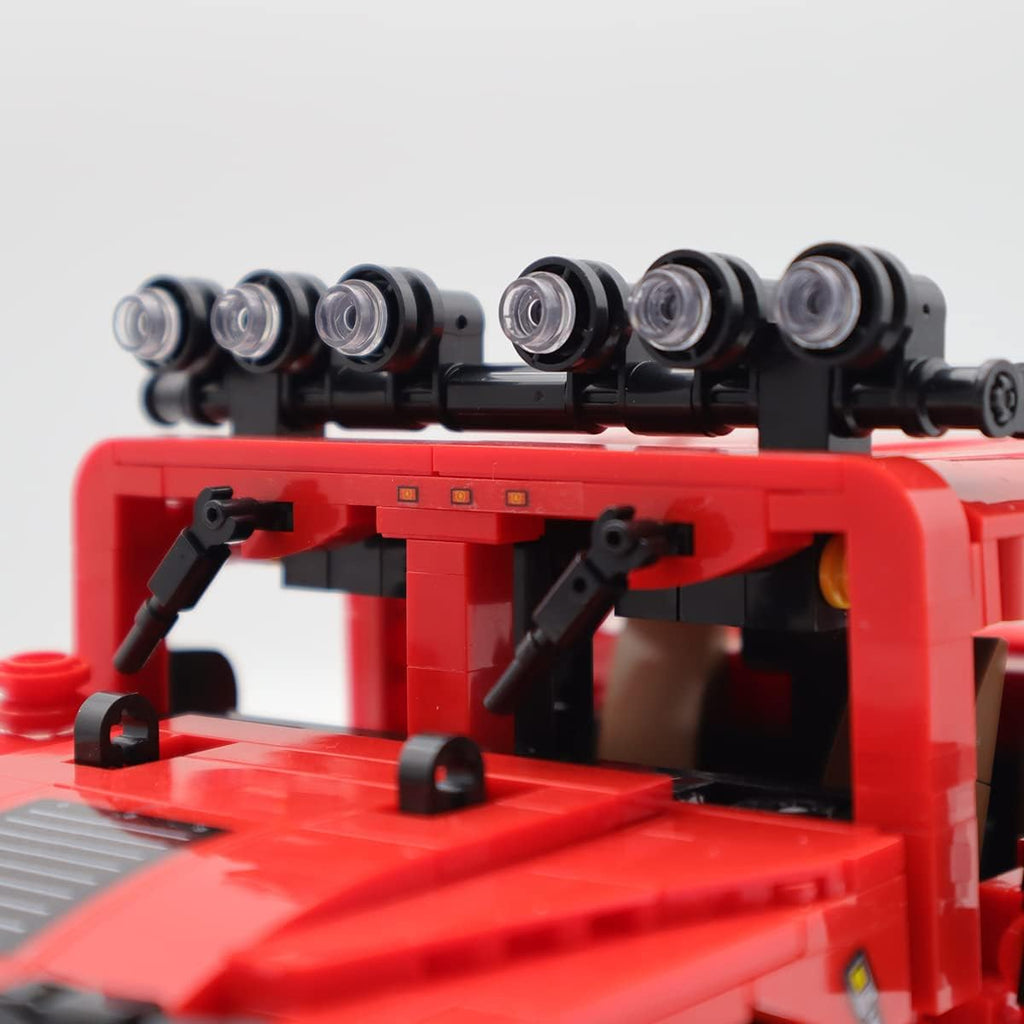 Red Racing Car Building Blocks Set 953PCS P61437