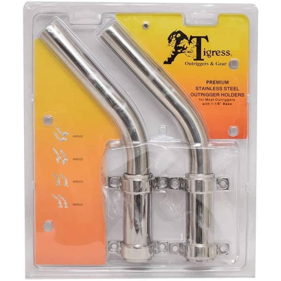 Side Mount Outrigger Holders 304 S.S. Pair C39441
