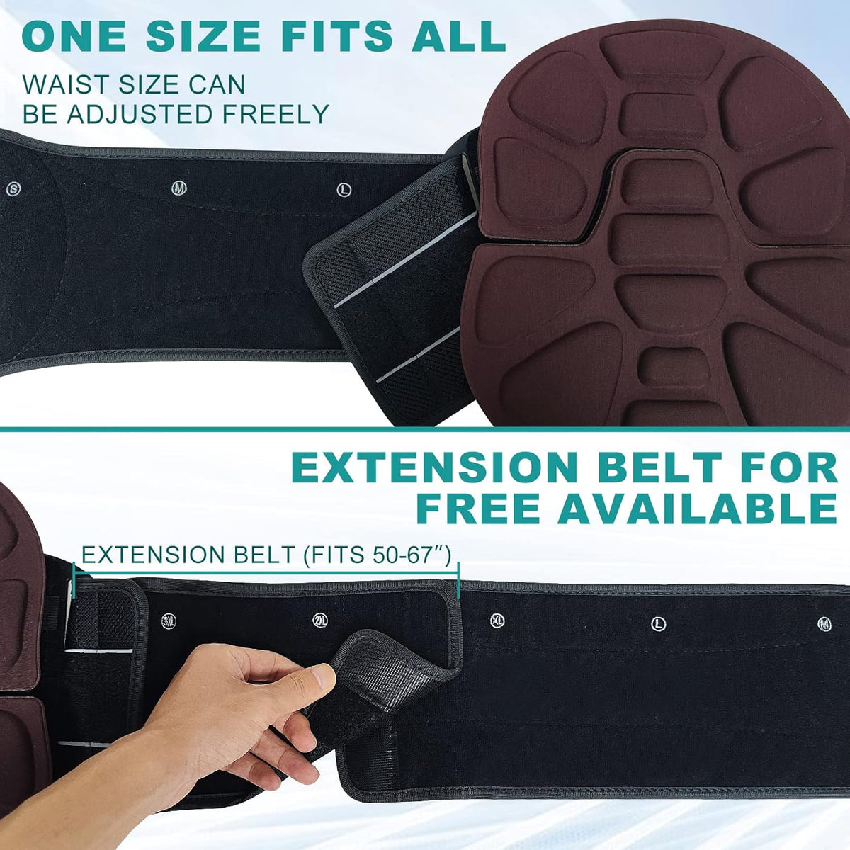 Back Brace with Adjustable Pulley System D86424