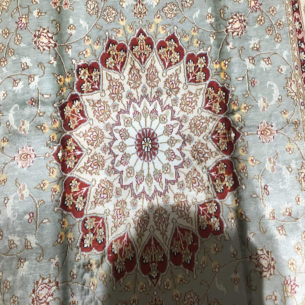 4ft x 6ft Handmade Silk Carpet N32457