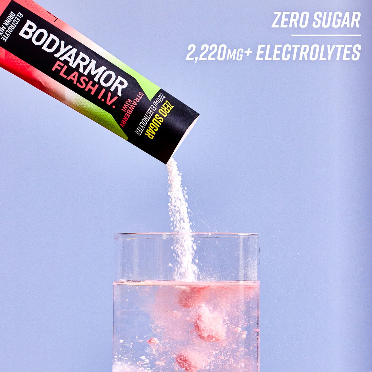 Strawberry Kiwi Electrolyte Powder Sticks, 15pk J298