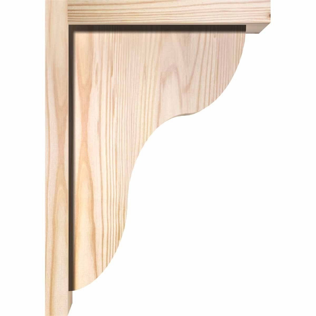Carmel Smooth Corbel with Backplate W924