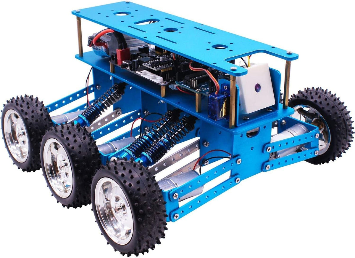 6WD Robot Kit with Camera DIY Programmable RC Car S7928