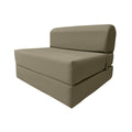 Tan Sleeper Chair Folding Foam Sofa Guest Bed L860359