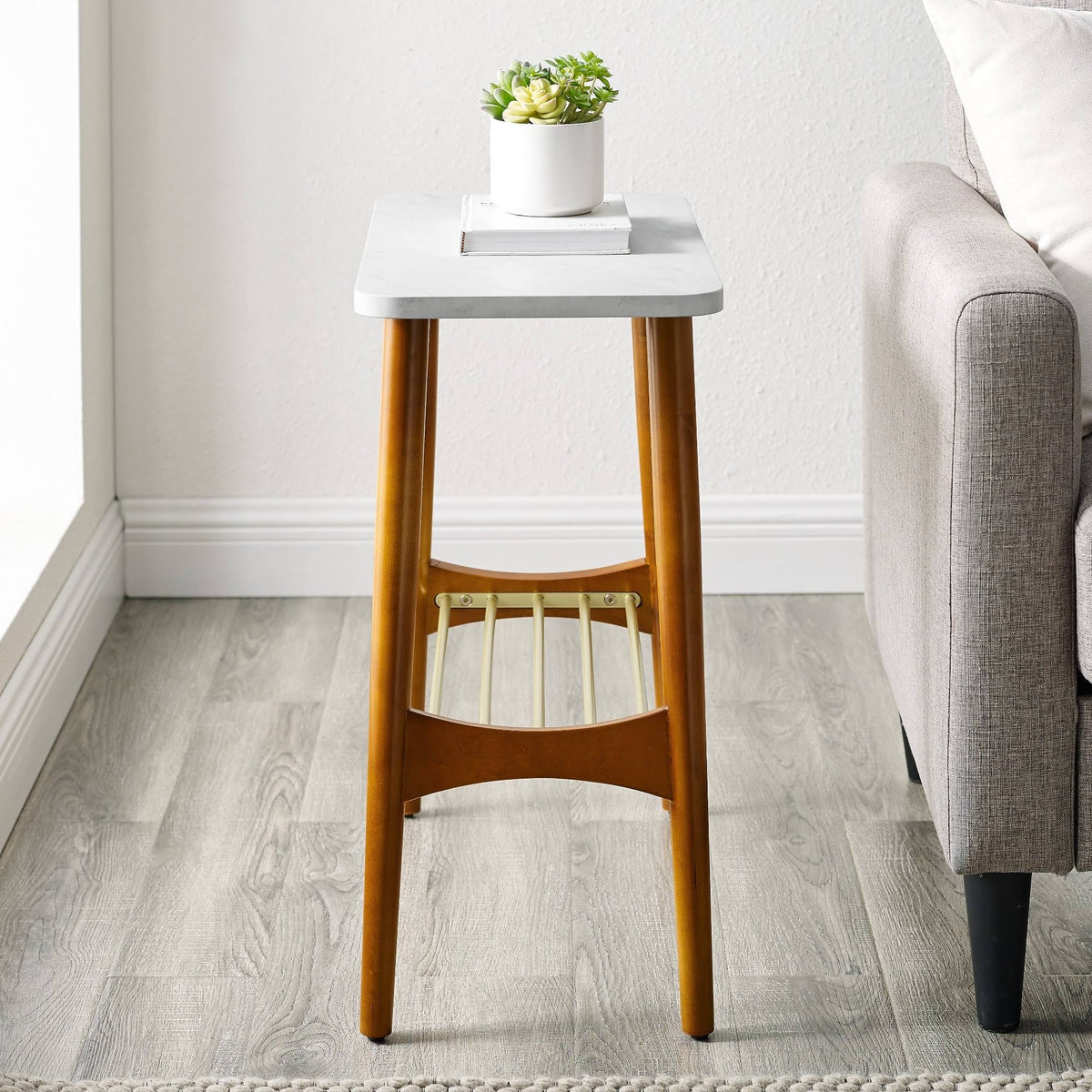 Tapered Leg Side Table P502143