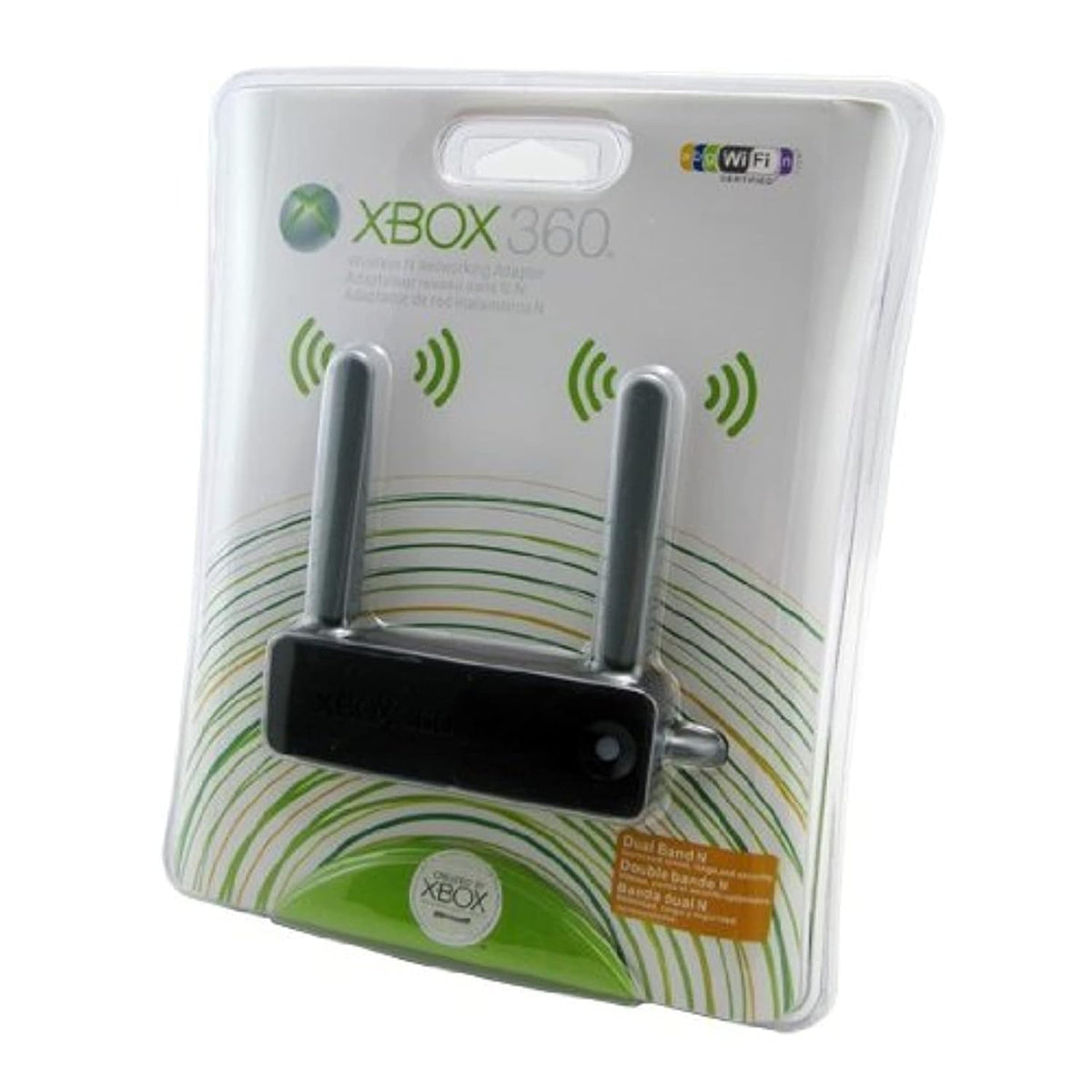 Black Wireless Network WiFi N Adapter L361