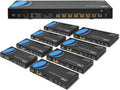 1x8 HDMI Extender Splitter HDBaseT 4K Over Single Cable CAT6/7 M491