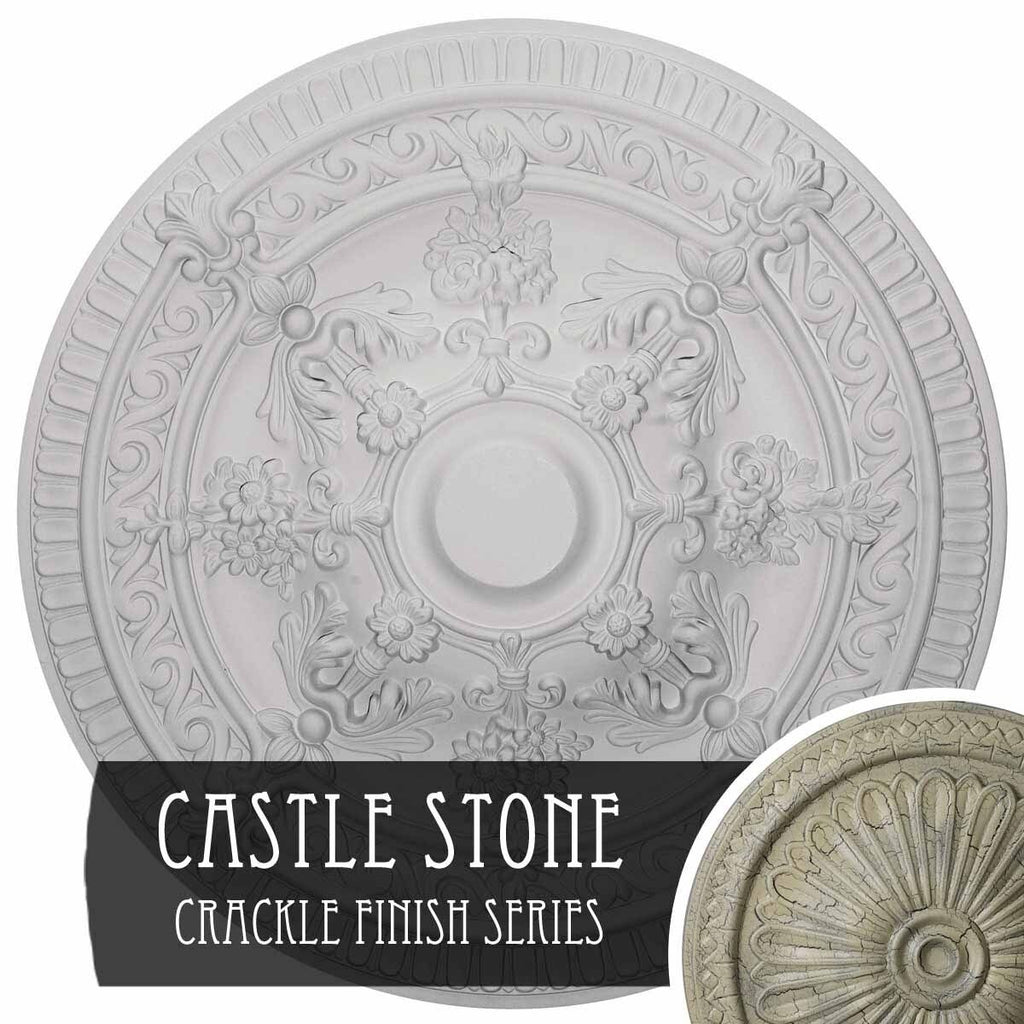 Hand-Painted Ceiling Medallion D640