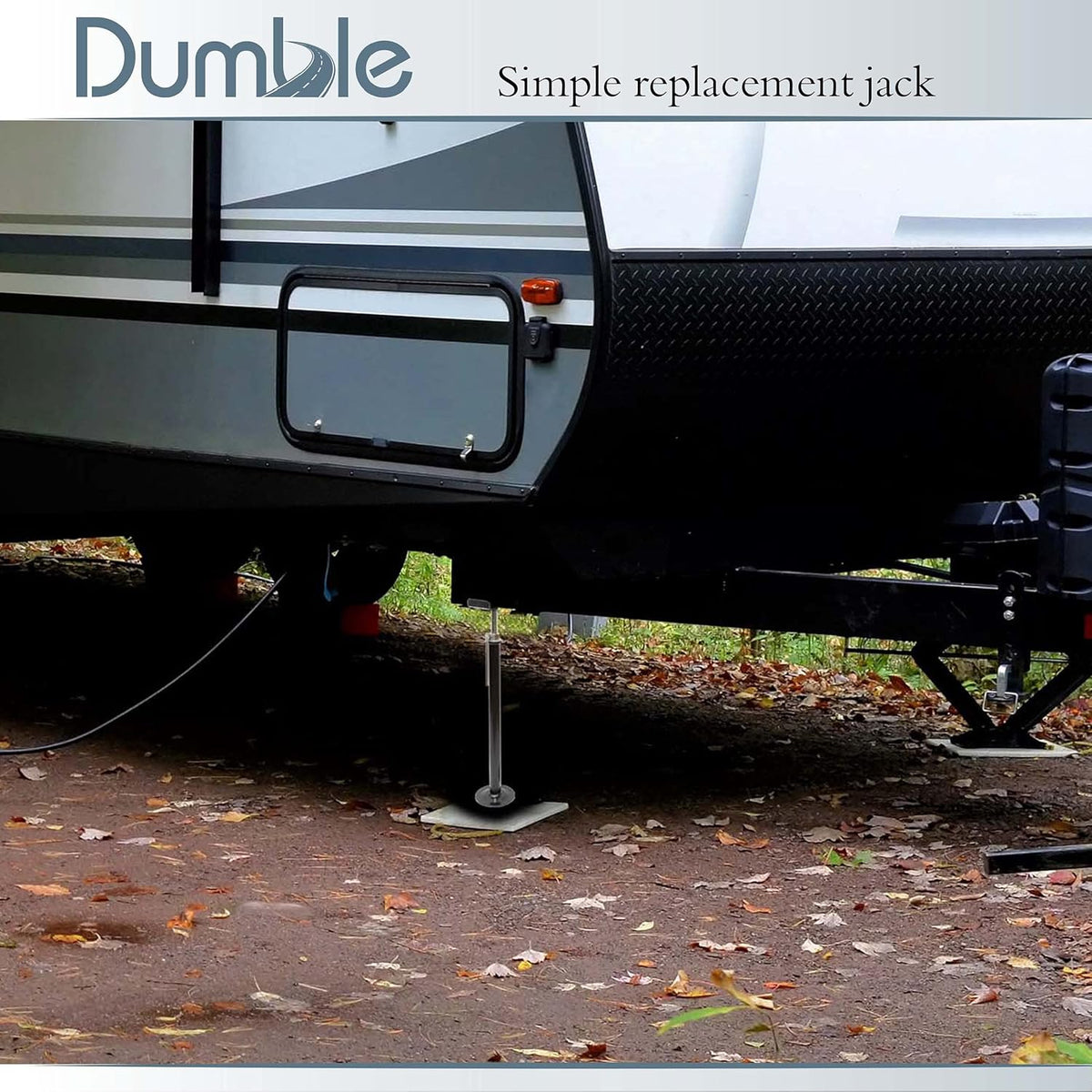 16in-28in RV Slide Out Stabilizer Jacks 2 Piece Set G805