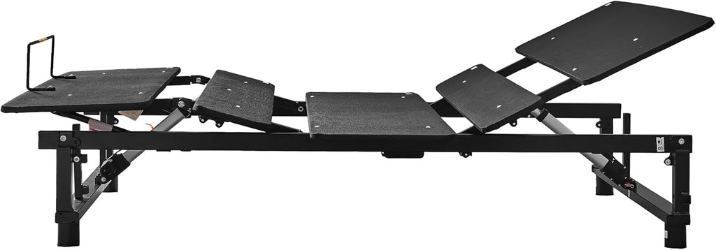 Black Queen Adjustable Bed Frame with Wireless Remote E481967