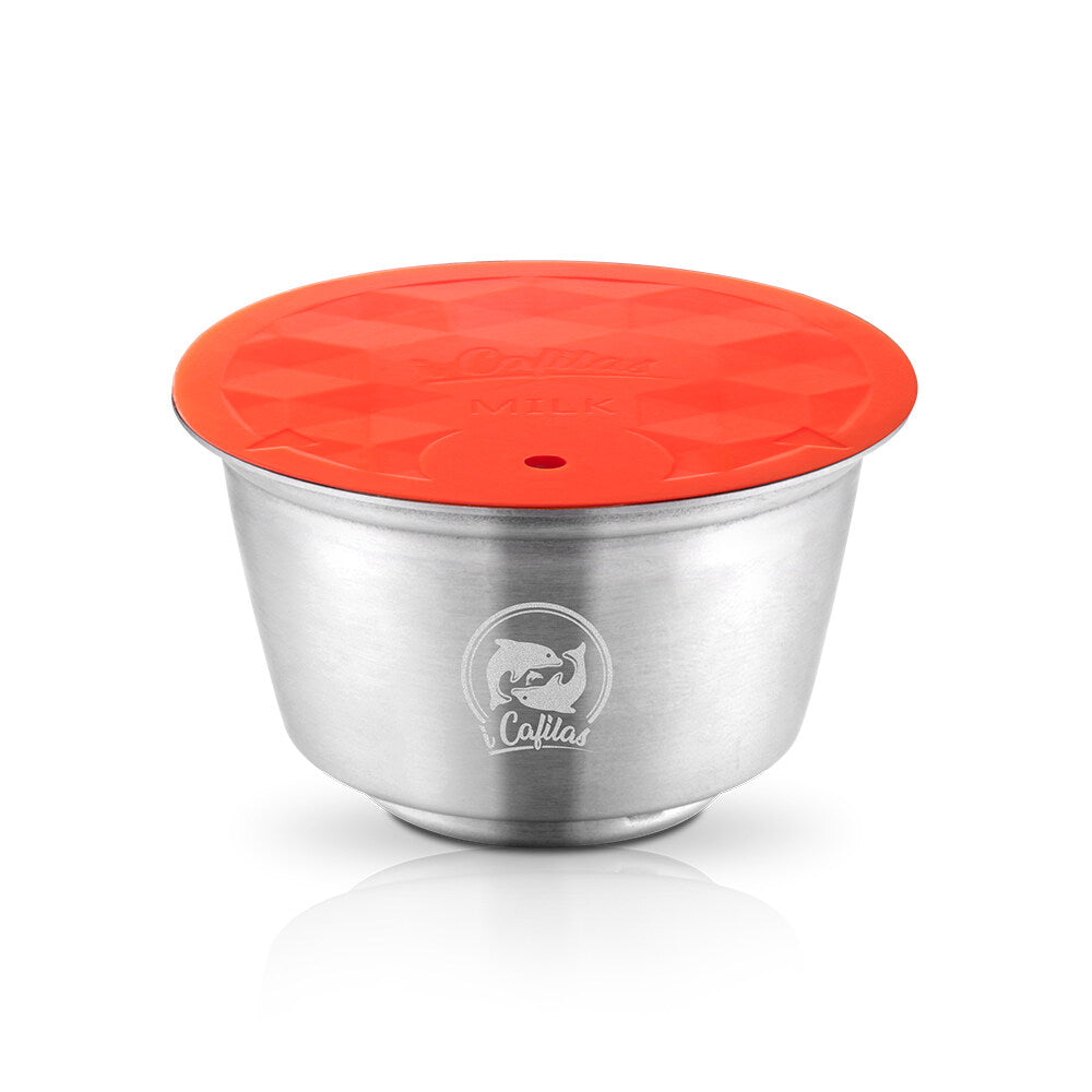 Reusable Stainless Steel Milk Capsule Compatible with Dolce Gusto M5111
