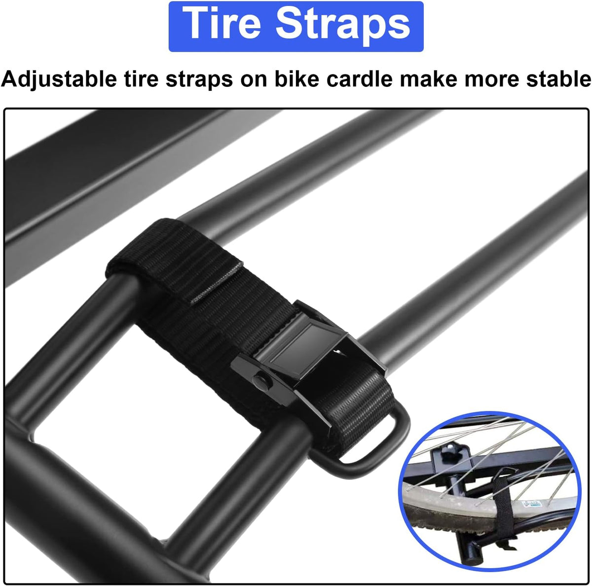 Foldable 4 Tray Hitch Mount Bike Rack H210