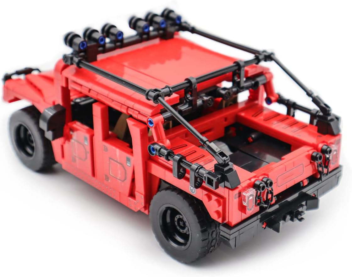 Red Racing Car Building Blocks Set 953PCS P61437
