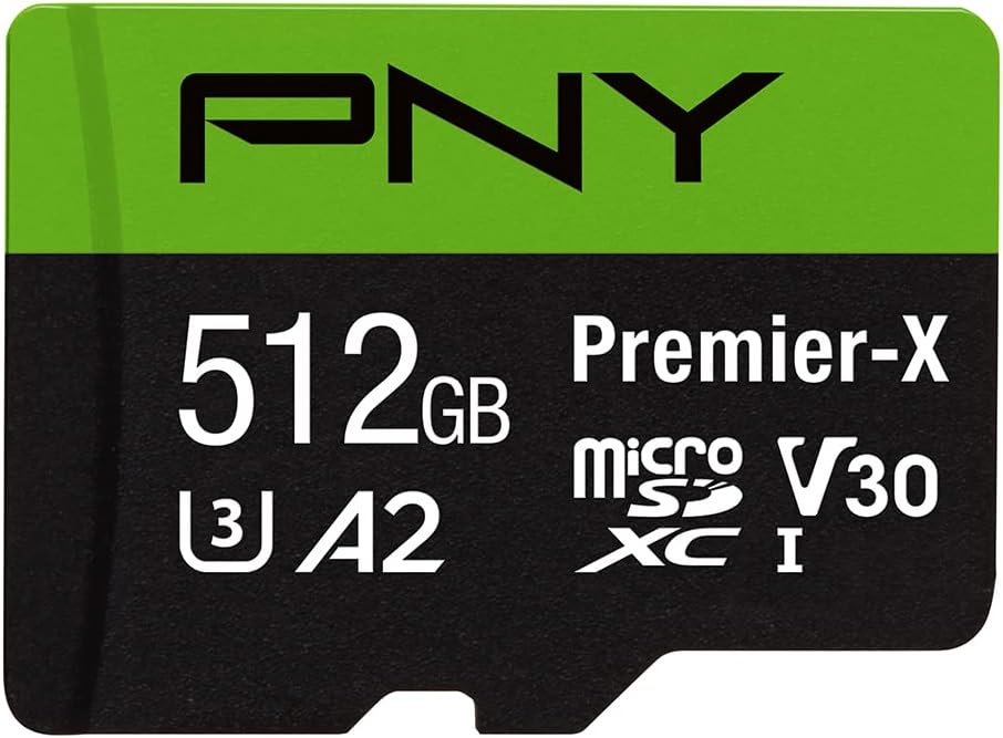 512GB Class 10 U3 V30 microSDXC Flash Memory Card H155