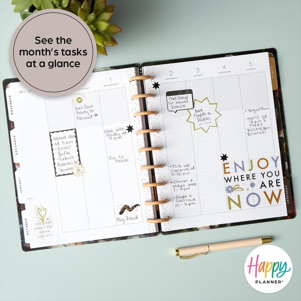 12-Month Academic Planner, Classic Size, Vertical Layout, 7" x 9 1/4" Q166171