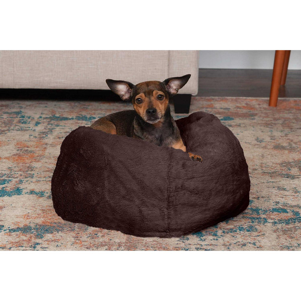 Pet Round Plush Ball Dog Bed S898