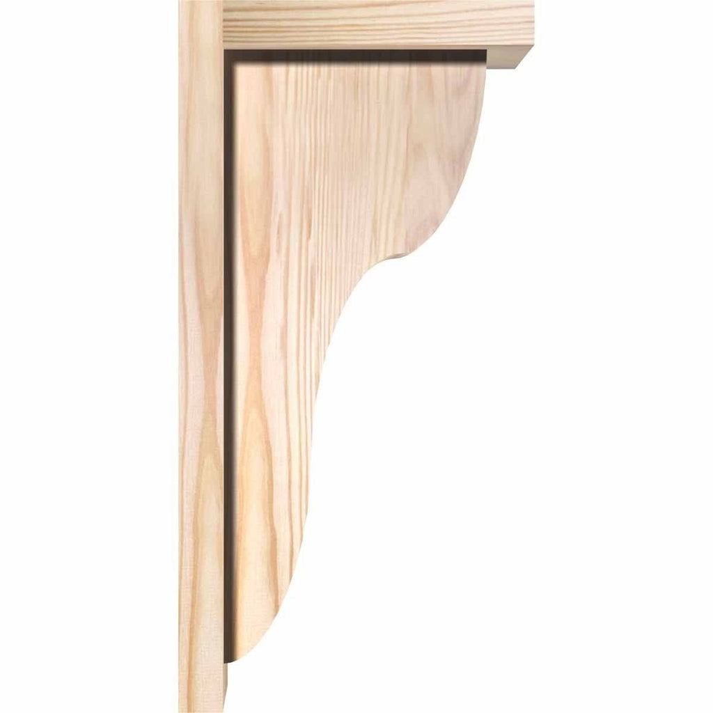 Carmel Smooth Corbel with Backplate W924