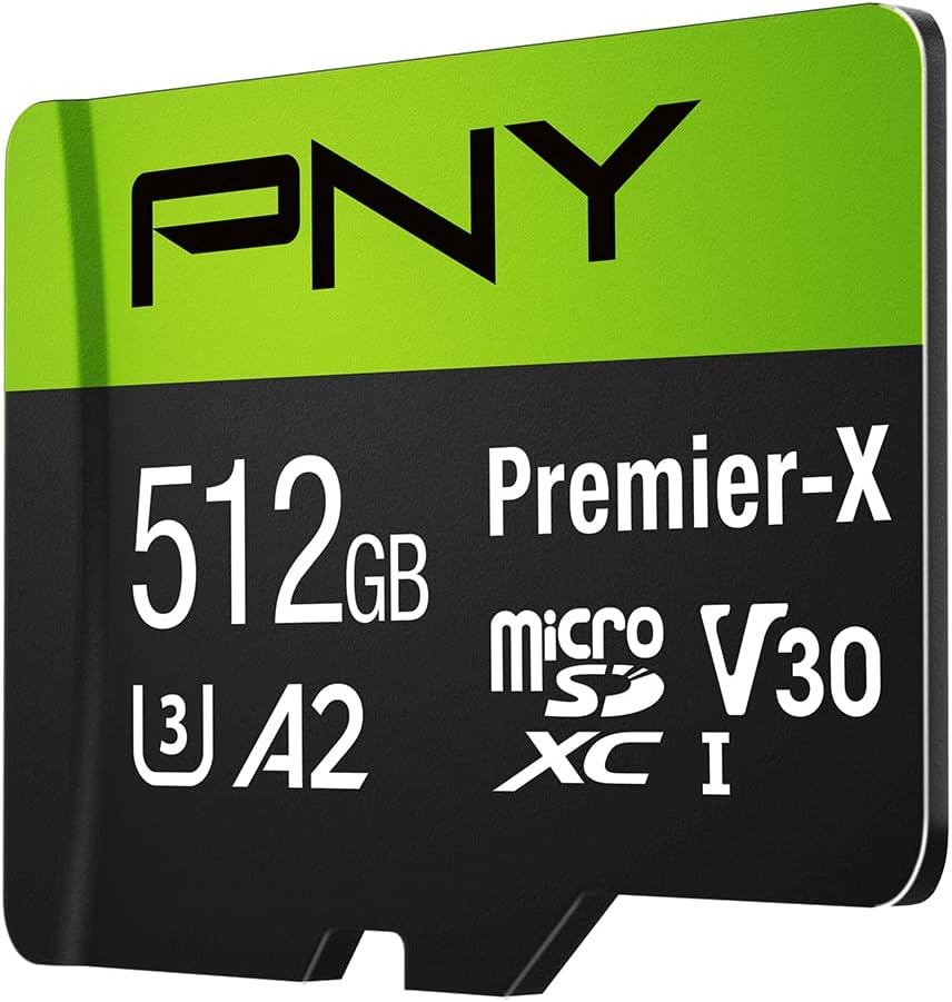 512GB Class 10 U3 V30 microSDXC Flash Memory Card H155