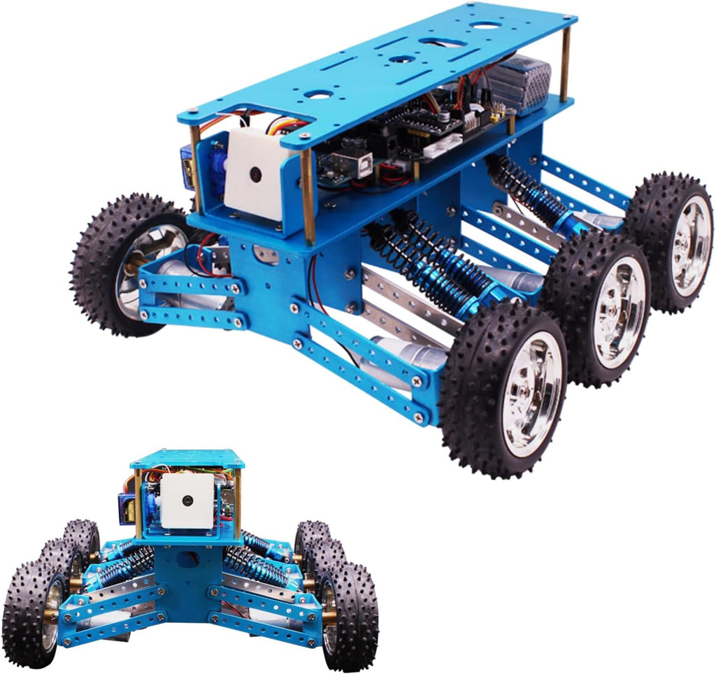 6WD Robot Kit with Camera DIY Programmable RC Car S7928