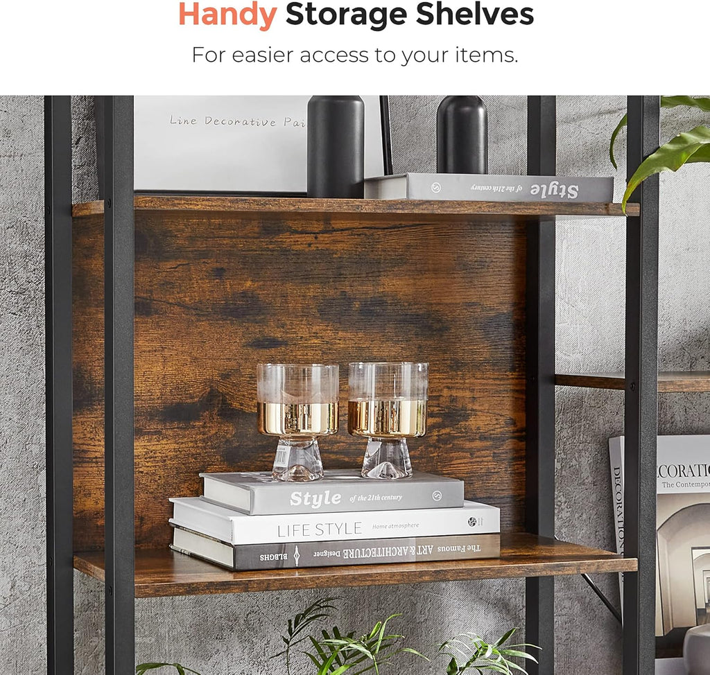 5 Tier Bookshelf with 14 Storage Shelves C843