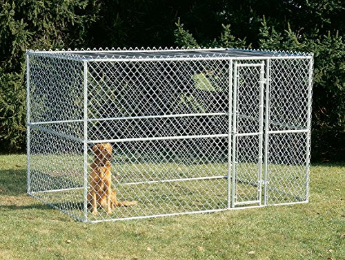 6 by 4 by 4-Feet Chain Link Portable Kennel I308