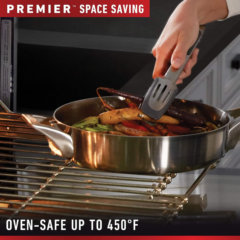 10-Piece Stainless Steel Cookware Set F55721