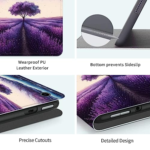 PU Leather Slim Smart Stand Cover for Kindle Fire HD 8 & 8 Plus Tablet Z34290