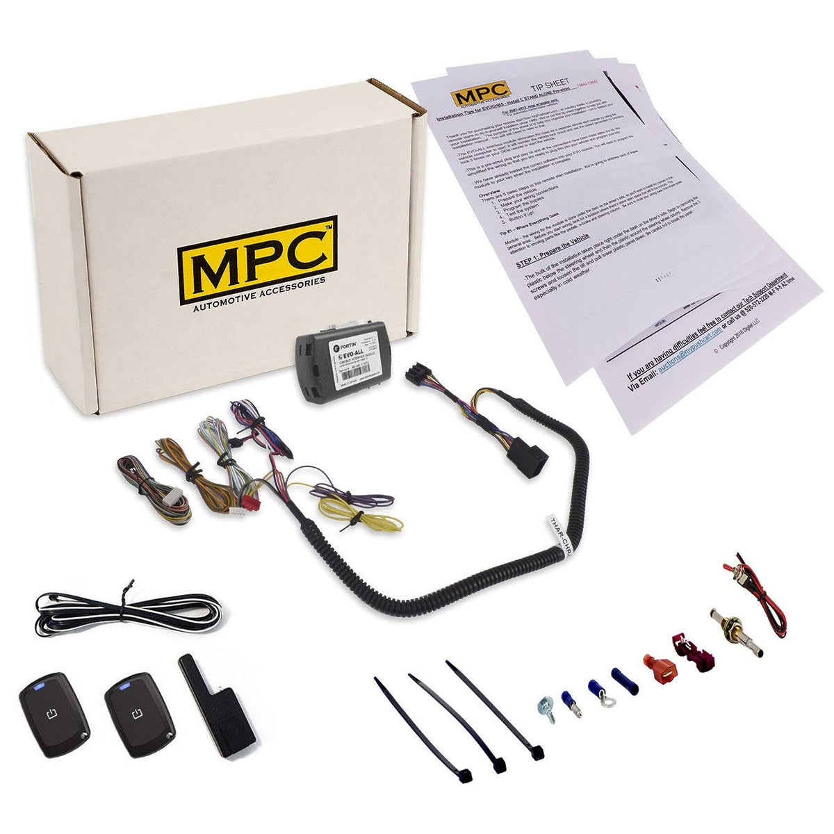 1-Button Remote Start Kit for Jeep Wrangler B525