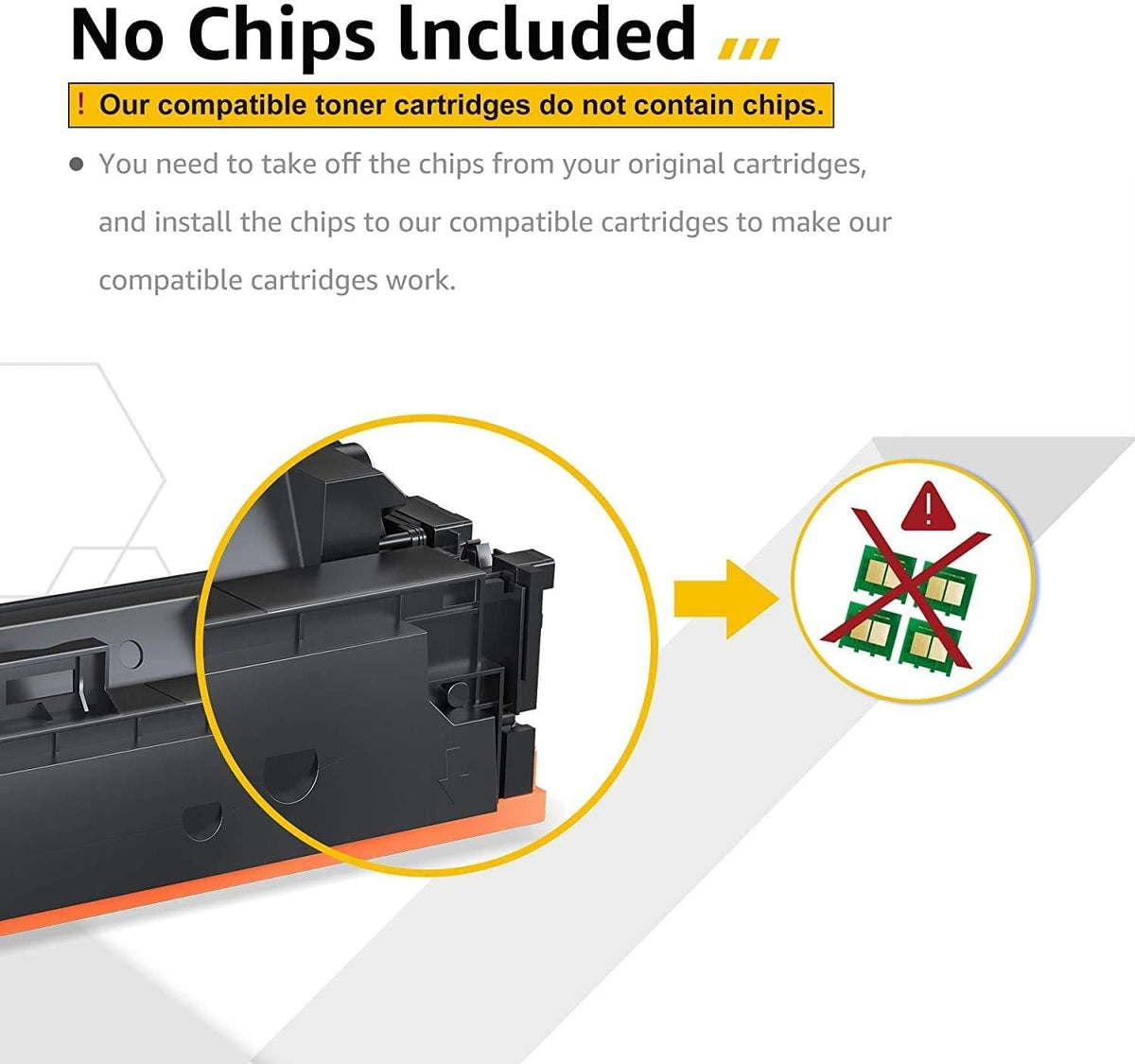 Compatible Toner Cartridge Replacement 4-Pack O813