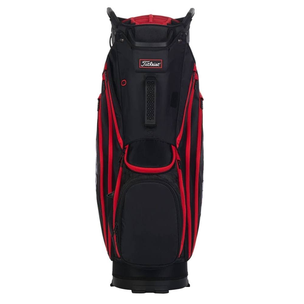 Black/Black/Red Lightweight Golf Bag T321