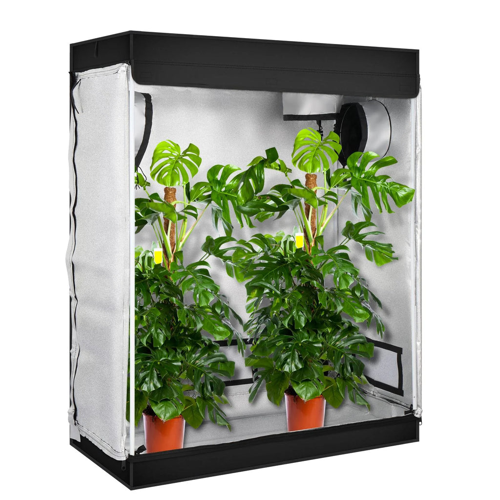 48"x24"x60" Dismountable Reflective Hydroponic Grow Tent P730