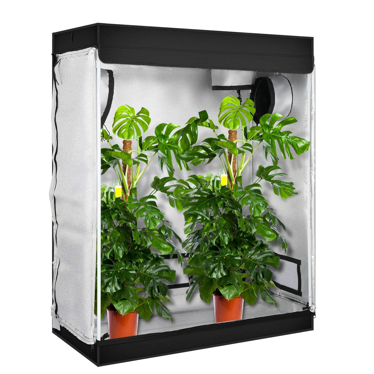 48"x24"x60" Dismountable Reflective Hydroponic Grow Tent P730