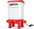Heated 11L Plastic Poultry Chicken Waterer Y4833