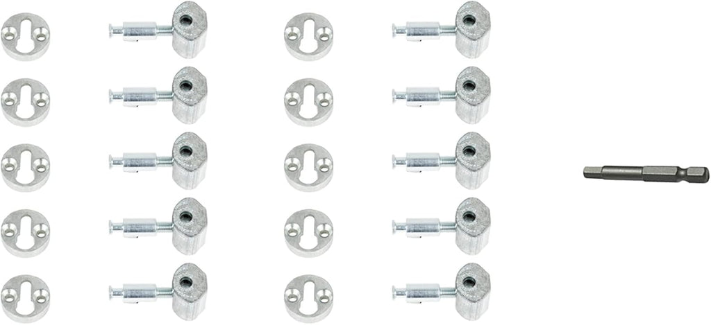 5 Pack Slipfix Railbolt F85161