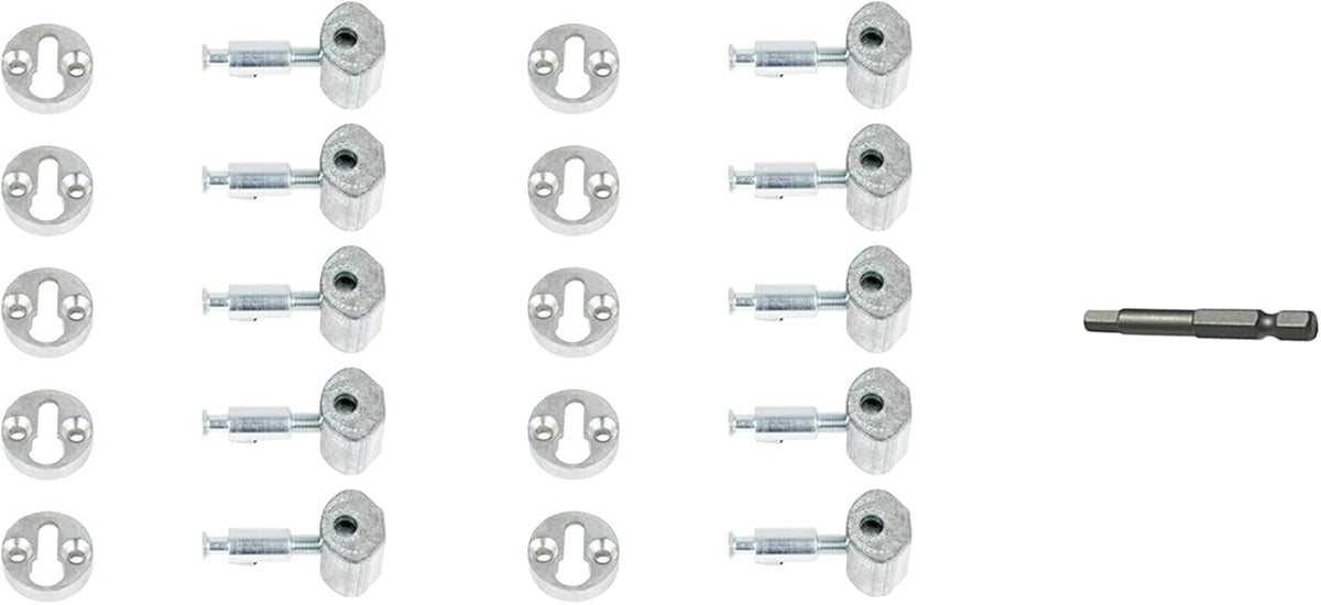 5 Pack Slipfix Railbolt F85161