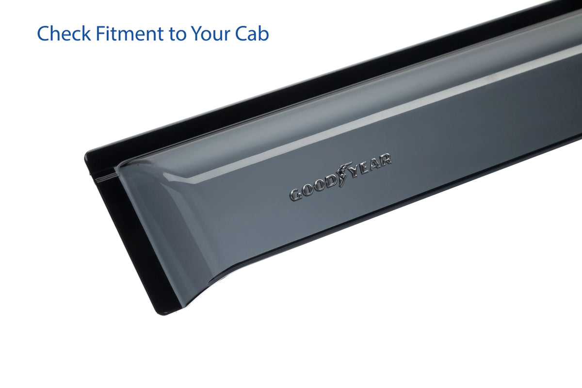 6 pcs Tape-on Window Deflectors F2655