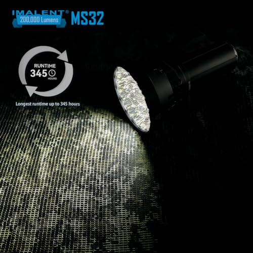 200,000 Lumens Rechargeable Flashlight W3595