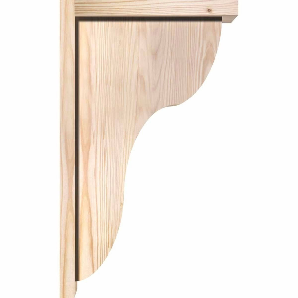Carmel Smooth Corbel with Backplate W924