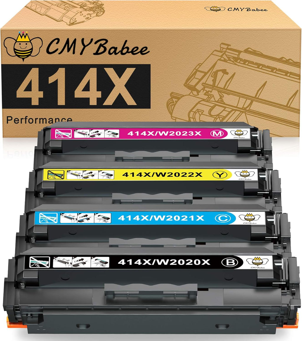 Compatible Toner Cartridge Replacement 4-Pack O813