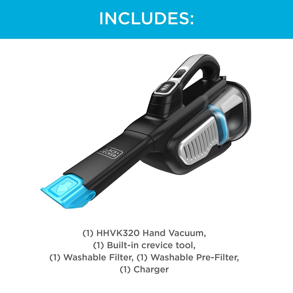Black Handheld Vacuum H2154