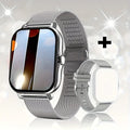 1.69inch Full Touch Screen Smart Watch With Heart Rate Fitness Tracker BT Call G409