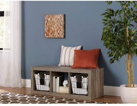 White 4-Cube Square Storage Cabinet J126759