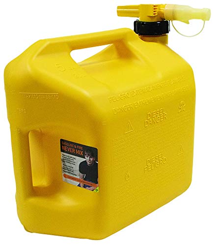 Yellow Diesel Fuel Can X9027